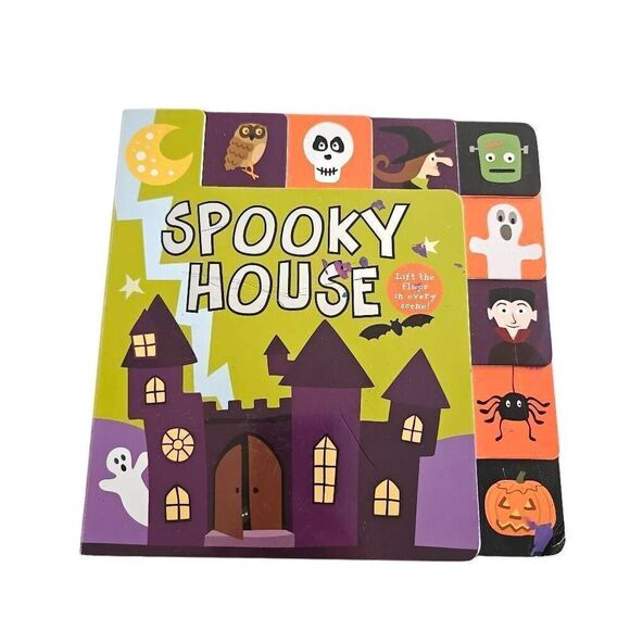 Spooky House Interactive Flip Book - Picture 1 of 3